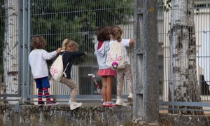 09/09/2021 Vuelta al cole en el CEIP Manuel Mallo de Nadela, Lugo, Galicia.