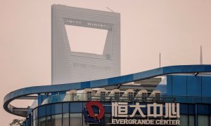 Vista del complejo Evergrande Center en Shanghai. EFE/EPA/ALEX PLAVEVSKI