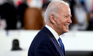 Joe Biden, en la Cumbre del G20, en Roma.