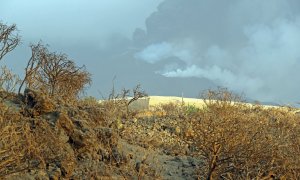 El volcán de Cumbre Vieja, en La Palma.