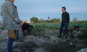 Visita organizada en una explotación para concienciar sobre la importancia del consumo local