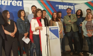 Yolanda Díaz, en la valoración de los resultados de En Marea tras las elecciones generales del 2016