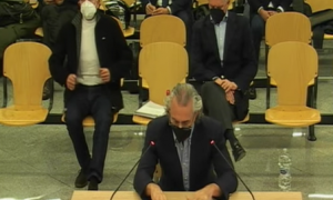 Francisco Correa, líder de la trama Gürtel, en la Audiencia Nacional.