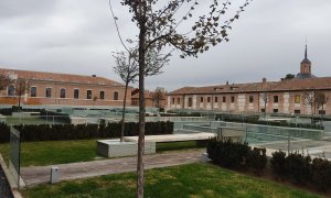 27/11/2021 La zona del Parador de Alcalá de Henares en el que se ubican las habitaciones