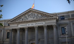 27/05/2020.- Imagen de archivo de la fachada del Congreso de los Diputados. Eduardo Parra / Europa Press