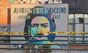 Imagen del mural de Lucrecia Pérez.