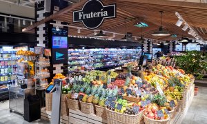 Vista de un supermercado de El Corte Inglés.