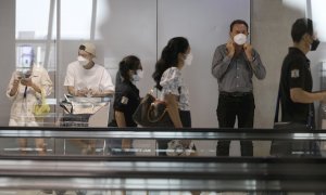 Aeropuerto de Suvarnabhumi, en Samut Prakan (Tailandia).