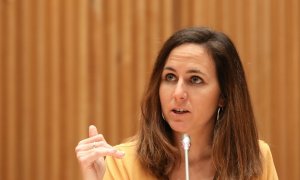 Ione Belarra en la Jornada sobre la Futura Ley de Familia.