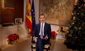 El rey Felipe VI pronuncia este viernes su tradicional mensaje de Nochebuena