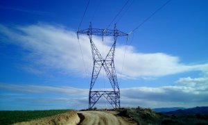 Una torre eléctrica