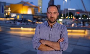 El director Alexander Koberidze en la Berlinale (Festival de Berlín)