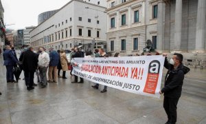 protesta ante el Congreso de los Diputados