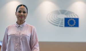 Alice Bah Kuhnke,candidata de Los Verdes para convertirse en la próxima líder al frente de la Eurocámara.