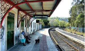 Apeadero en Betanzos