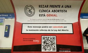 19/01/2022 Imagen de la campaña antiaborto de la ACdP