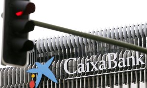 El logo de CaixaBank. EFE/Chema Moya