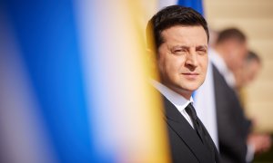 05/10/2021 El presidente de Ucrania, Volodymyr Zelensky, en una imagen de archivo