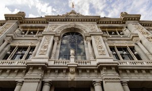 Fachada del edificio del Banco de España, en el centro de Madrid. — Eduardo Parra / EUROPA PRESS