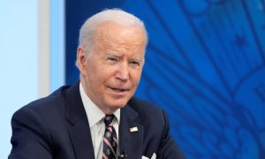 El presidente estadounidense, Joe Biden, en un congreso virtual sobre energía.