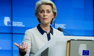 La presidenta de la Comisión Europea, Ursula von der Leyen.