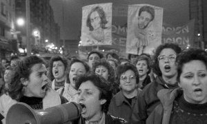 Manifestación de las trabajadores de IKE