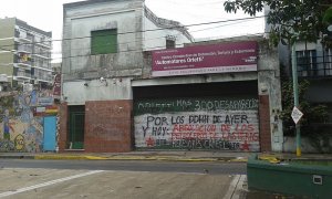 Automotores Orletti, una de las sedes de uno de los centros clandestinos durante la dictadura argentina, en Buenos Aires