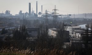 Vista general de la planta de Azovstal en Mariúpol el pasado 31 de octubre de 2021.