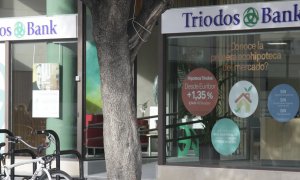 Sucursal albaceteña de Triodos Bank, abierta a principios de 2015.