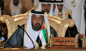 El emir de Abu Dabi y presidente de Emiratos Árabes Unidos (EAU), Jalifa bin Zayed al Nahyan, en una imagen de archivo