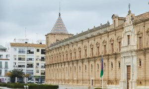 Fachada del Parlamento andaluz (Archivo).