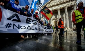 Manifestación contra la ley mordaza