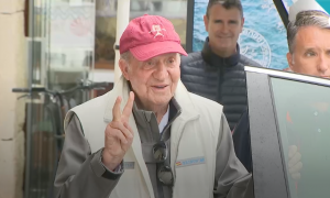 14/5/22 Juan Carlos de Borbón, el pasado 22 de mayo en Sanxenxo en un fotograma del documental de la CRTVG