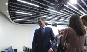 Sánchez, tras la rueda de prensa de este sábado 25 de junio de 2022.