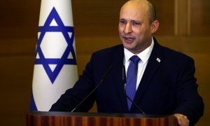 El primer ministro de Israel , Naftali Bennett.