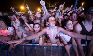 Asistentes al Festival de Benicàssim en 2018.