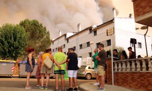 Veïns evacuats al Pont de Vilomara i Rocafort.