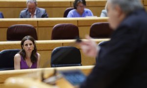 Irene Montero ley del solo sí es sí en el Senado