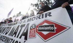 Manifestación amianto