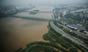 inundaciones Corea