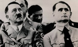 Adolf Hitler y Rudolf Hess