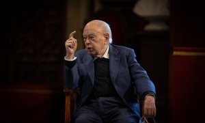 12/09/2022. El expresidente de la Generalitat Jordi Pujol en el debate 'Escolta, Europa', a 21 de febrero de 2022.