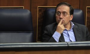 El ministro de Asuntos Exteriores, José Manuel Albares, durante un pleno del Congreso a 15 de septiembre de 2022.