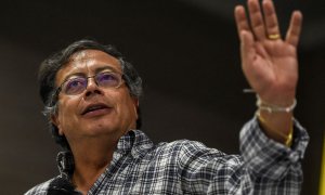 El presidente de Colombia, Gustavo Petro, pronuncia un discurso en Buenaventura, Colombia, a 6 de septiembre de 2022.