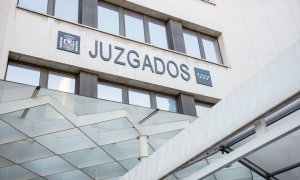 Sede de los juzgados de instrucción de Madrid, en la Plaza de Castilla.