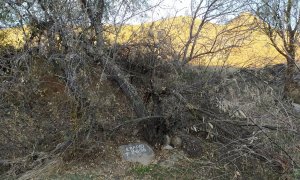 El barranco de Cortasogas se encuentra a dos kilómetros de Calatayud, en la carretera de Miravella a Cariñena.