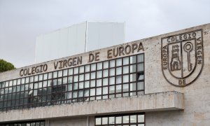 El colegio privado Virgen de Europa, a 17 de octubre de 2022, en Boadilla del Monte, Madrid (España).