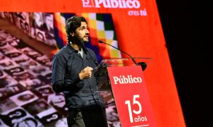 El actor y director Juan Diego Botto ha sido uno de los premiados en la gala.