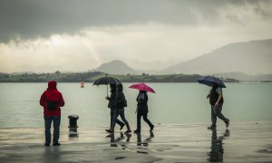 Lluvia en Cantabria