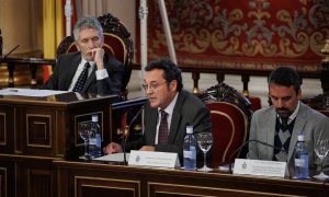 El Fiscal General del Estado, Álvaro Garcia Ortiz, interviene durante el VIII Congreso del Observatorio contra la Violencia Doméstica y de Género, en el Senado, a 17 de noviembre de 2022, en Madrid (España).